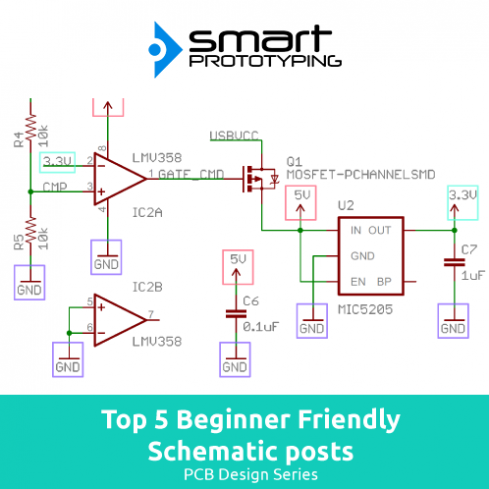 Top 5 Beginner friendly posts on PCB Schematics How To’s